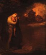 theophile-alexandre steinlen The Kiss oil painting reproduction
